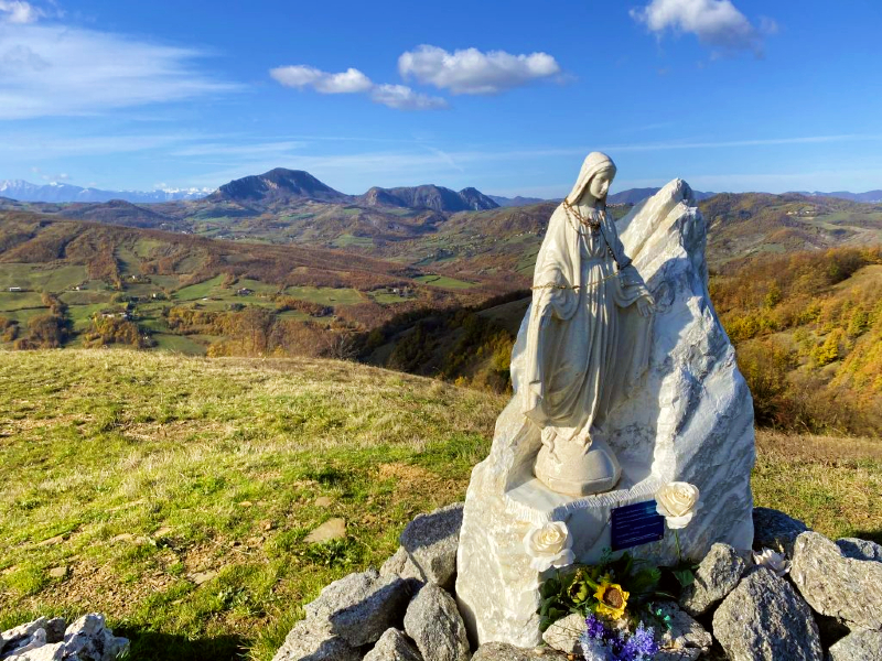 5 - Un tratto del cammino "Mater Dei"